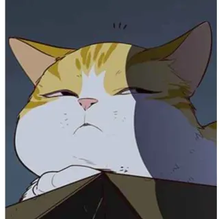 🥱 5492e6e5 cat, animal, cute, sticker, cartoon telegram sticker