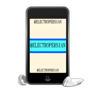 🆔 e588f30e @ELECTROPERSIA technology, electronics, smartphone, music player, headphones, persian telegram sticker