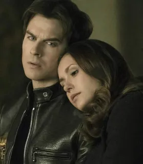 🥀 266a45eb Elena Gilbert The Vampire Diaries serie tv, vampiro, romance, fantasy, dramma telegram sticker