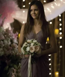 🥀 f657ddbd donna, fiori, vestito, bouquet, matrimonio, damigella telegram sticker