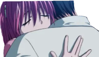 ❤ 3ab2279d 포옹, 애니메이션, 애정, 로맨스 telegram sticker