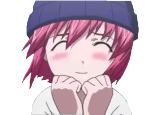 Elfen Lied # @Crow_Nk2 telegram stickers