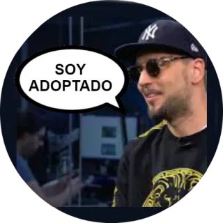 🤮 c2ae7f88 SOY ADOPTADO telegram sticker