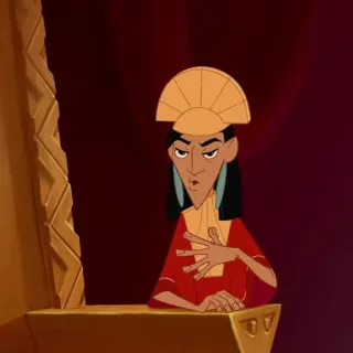 🍂 18c51b82 Kuzco The Emperor's New Groove การ์ตูน, ดิสนีย์, จักรพรรดิ, คูสโก telegram sticker