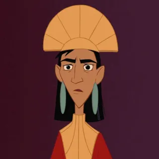🍂 27095e2d Kuzco The Emperor's New Groove การ์ตูน, ดิสนีย์, จักรพรรดิ, คูสโก telegram sticker