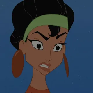 🍂 68516bf2 Yzma The Emperor's New Groove อิซมา, ตัวร้าย, ดิสนีย์, จักรพรรดิกลายพันธุ์ อัศจรรย์พันธุ์ต๊อง, ตัวการ์ตูน telegram sticker