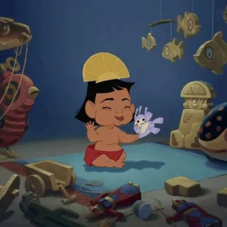 🍂 76d9008a Kuzco The Emperor's New Groove การ์ตูน, เด็กทารก, ตัวละคร, คูซโก้, จักรพรรดิเทพเจ้าหมา, ดิสนีย์ telegram sticker