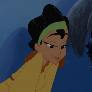 🍂 8c457df8 Chicha The Emperor's New Groove ชิชา, จักรพรรดิกลายพันธุ์ อัศจรรย์พันธุ์ต๊อง, ดิสนีย์, การ์ตูน, แอนิเมชัน telegram sticker