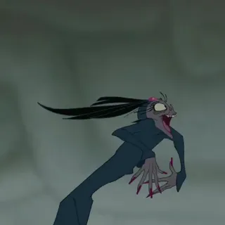 🍂 8e12f843 Yzma The Emperor's New Groove การ์ตูน, ตัวร้าย, อิซมา, ดิสนีย์, จักรพรรดิเทพเจ้า telegram sticker