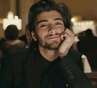 😍 1139672c Zayn Malik músico, cantor, celebridade, retrato, homem telegram sticker