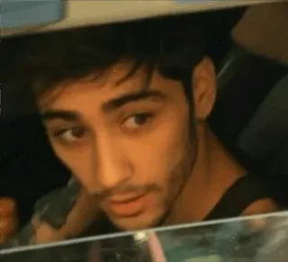 👀 1d015dfa Zayn Malik cantor, celebridade, retrato, homem, One Direction telegram sticker