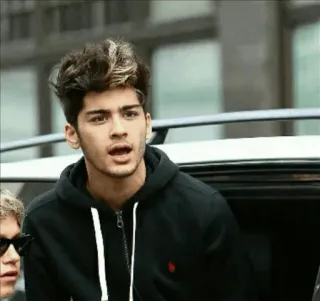 😡 776f4362 Zayn Malik celebridade, cantor, pessoa, retrato telegram sticker