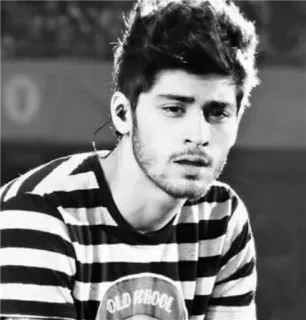 😒 a72bef86 OLD SCHOOL homem, pessoa, retrato, preto e branco, vintage, listras, casual telegram sticker