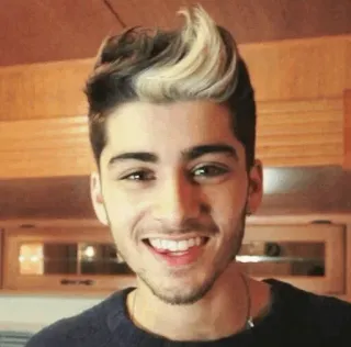 😃 cc318229 Zayn Malik cantor, popstar, celebridade, pessoa, sorrindo, One Direction telegram sticker