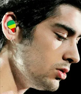 😔 d2c13934 fone de ouvido, orelha, rosto, retrato, pessoa, homem telegram sticker