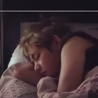 😴 664715fe schlaf, bett, schlafzimmer, person, ausruhen telegram sticker