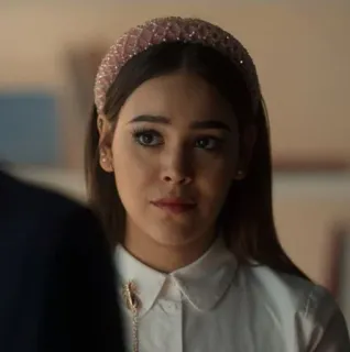 〰 53866166 Frau, Person, Stirnband, Porträt, weiblich telegram sticker