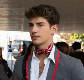 〰 586e9456 Elite Charakter, Stil, Schuluniform telegram sticker