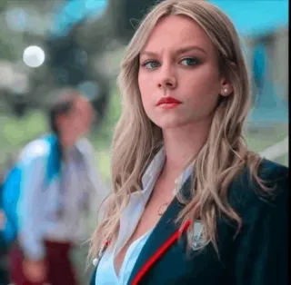 〰 b5b6bf15 Elite Mädchen, blond, Mode, Schauspielerin, Promi telegram sticker