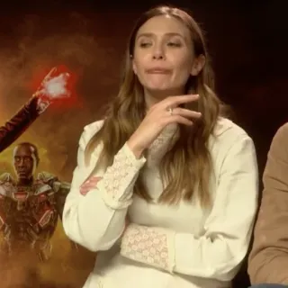 🌻 6e5de0ef Elizabeth Olsen 名人, 女演员, 肖像, 伊丽莎白·奥尔森, 女性 telegram sticker