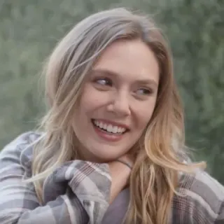 🌻 9b6b12d3 Elizabeth Olsen 伊丽莎白·奥尔森, 名人, 女演员, 肖像, 女性 telegram sticker