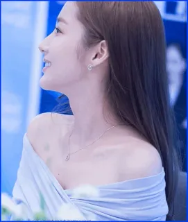 🗺 5d428bfa mujer, retrato, perfil, persona, joyería whatsapp sticker