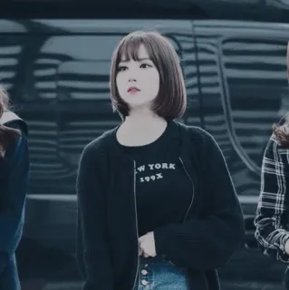 🌿 a396d348 W YORK 199X wanita, gadis, mode, potret, dewasa muda, pakaian, perempuan whatsapp sticker