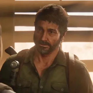 🪶 2cfbf42c Joel Miller The Last of Us gra wideo, apokalipsa, przetrwanie, postać, joel telegram sticker