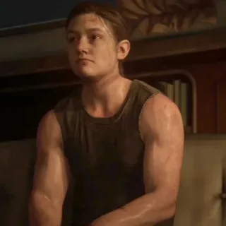 🪶 3db9174e Abby Anderson The Last of Us Part II gra wideo, umięśniona, kobieta, Abby, The Last of Us telegram sticker