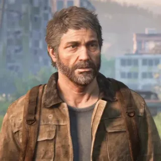 🪶 864a2b83 Joel Miller The Last of Us gra wideo, postać, postapokaliptyczny, przetrwanie, joel telegram sticker