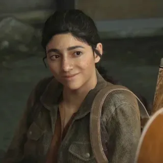 🪶 e9c15f91 Dina The Last of Us Part II Gra wideo, Postać, Dina, Survival, Postapokaliptyczny telegram sticker