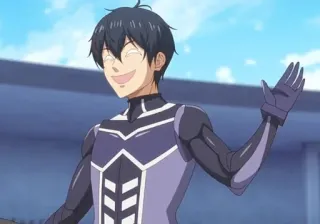 😁 4c3d4bf3 animé, dessin animé, sourire, salut telegram sticker