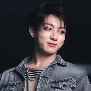 😁 bde818f6 Jungkook kpop, singer, music, idol, portrait, man telegram sticker