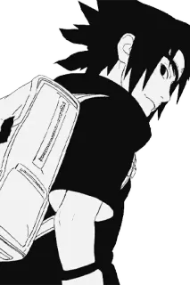 😏 aed68ab0 Sasuke Naruto Anime, Sasuke, Naruto, Manga, Personnage telegram sticker