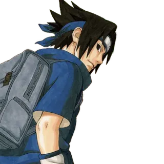 😏 c4481825 Sasuke Uchiha Naruto Anime, Manga, Naruto, Sasuke, Uchiha, Ninja, Personnage telegram sticker