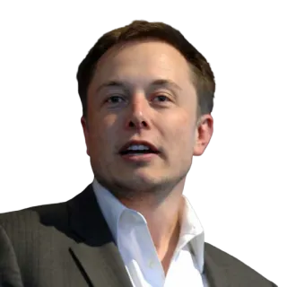 🗣 6656550f Elon Musk elon musk, bisnis, teknologi, pengusaha telegram sticker