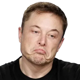 😏 6d609633 Elon Musk Elon Musk, Teknologi, Meme, Lucu, Ekspresi telegram sticker