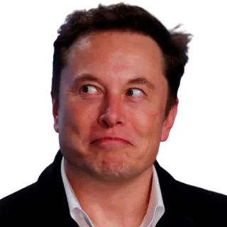 👀 fa139bf3 Elon Musk elon musk, teknologi, meme telegram sticker