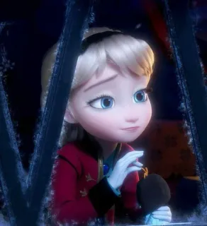 Stiker elsa☁️ by - @projenstiker telegram stickers