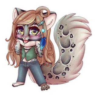 Elunora telegram stickers