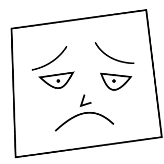 😩 8f55d06b เศร้า, หน้า, อารมณ์, ไม่มีความสุข, การ์ตูน, อิโมจิ, ความรู้สึก telegram sticker