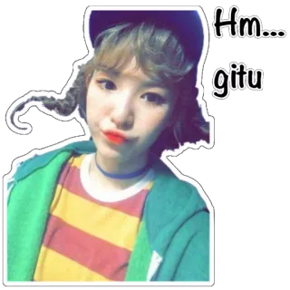 😲 1700f32e Hm... gitu telegram sticker