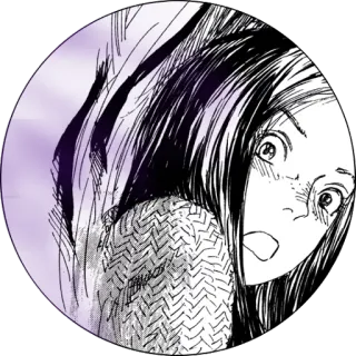 😱 33906cde 애니메이션, 만화, 소녀, 충격, 그림, 일러스트 telegram sticker