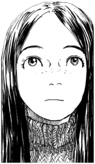 🙄 77488bcd 만화, 소녀, 인물사진, 흑백, 일러스트, 여성 telegram sticker