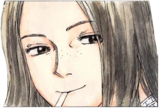 😏 982a62c2 여자, 흡연, 담배, 인물사진, 애니메이션, 만화, 일러스트 telegram sticker