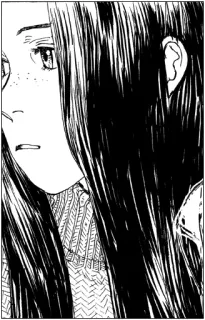 😩 cbe74c24 만화, 애니메이션, 인물 사진, 여자, 소녀, 흑백, 일러스트, 그림 telegram sticker