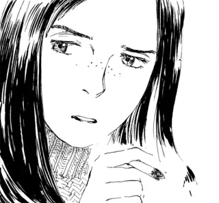 😑 d469101f 담배, 흡연, 여자, 일러스트, 미술, 담배 telegram sticker