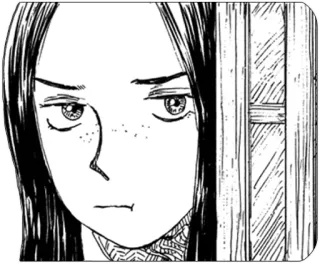 😤 fc0931d7 그림, 애니메이션, 만화, 일러스트, 흑백, 인물 사진 telegram sticker