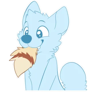 😵 1a00f3c9 狗, 小狗, 可爱, 卡通, 动物, 宠物, 毛茸茸 telegram sticker