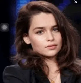 🌙 1392a6cb Emilia Clarke นักแสดง, คนดัง, ภาพเหมือน, ผู้หญิง, คน telegram sticker